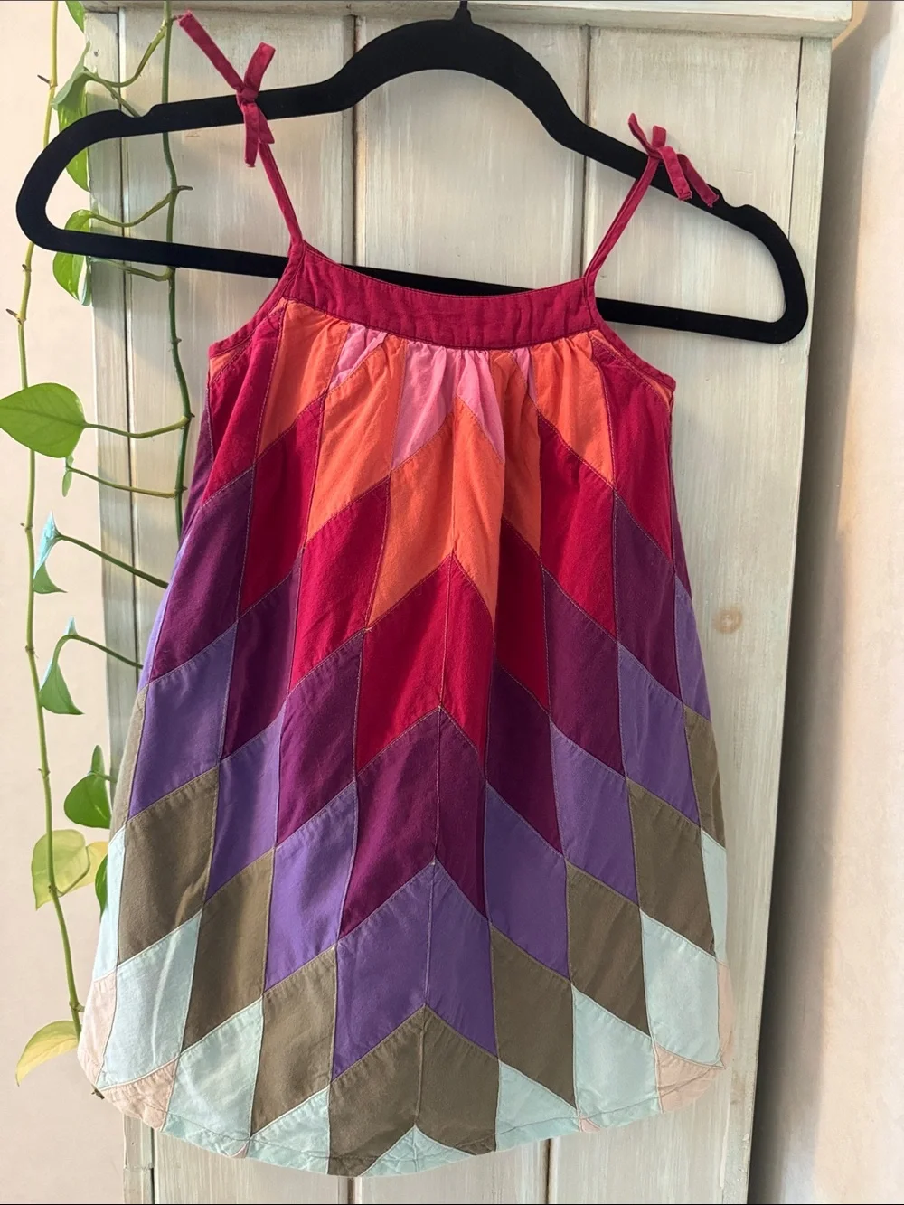 GAP Toddler BabyGap Label Patchwork Dress